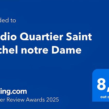 Studio Quartier Saint Michel Notre Dame Free Netflix Paris Ngoại thất bức ảnh
