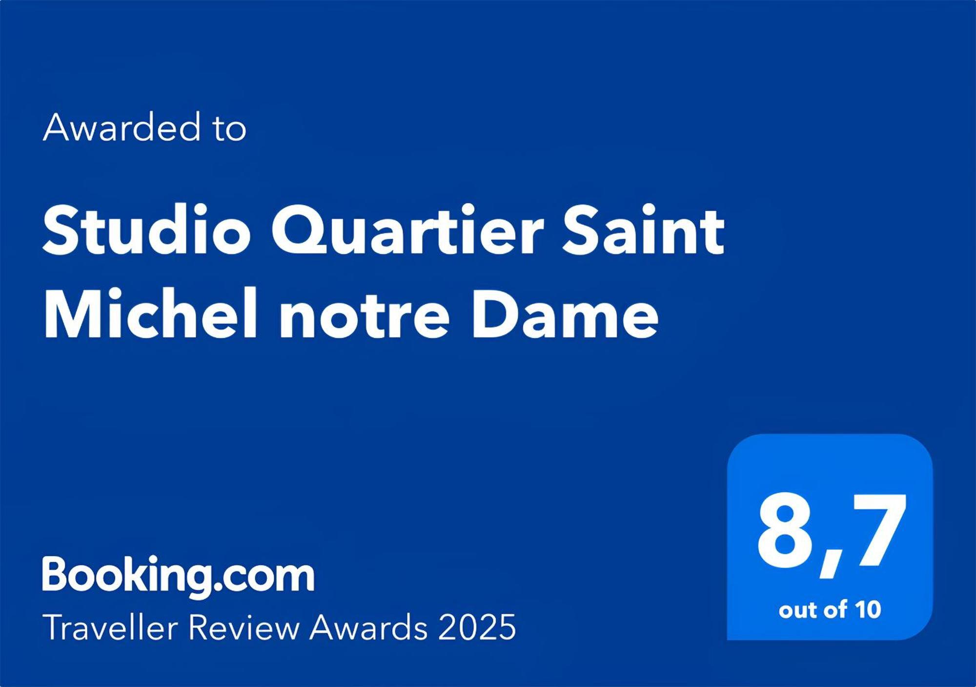 Studio Quartier Saint Michel Notre Dame Free Netflix Paris Ngoại thất bức ảnh